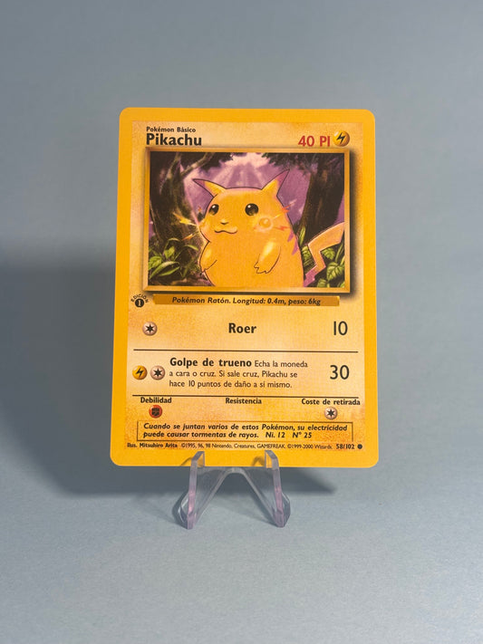 Pikachu First Edition Base Set (ESP)