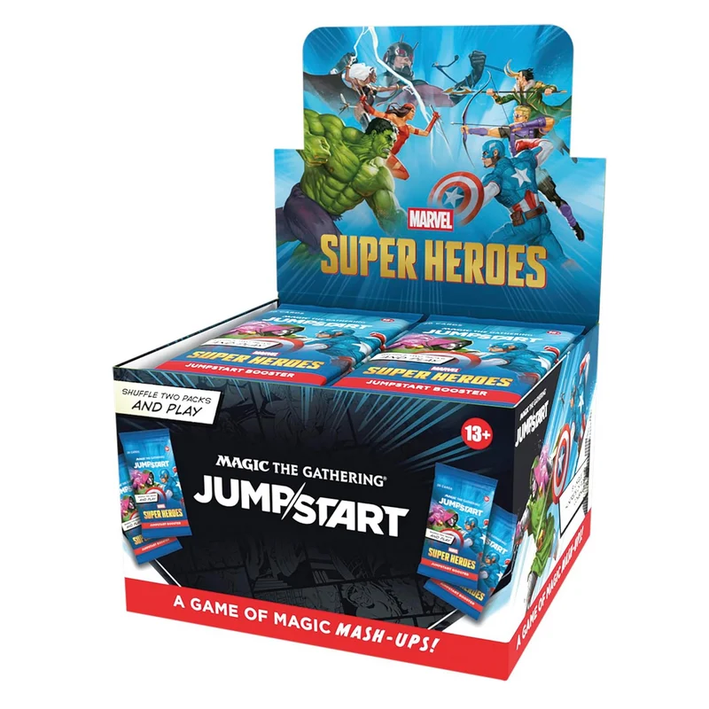 Jumpstart Booster Display (24 sobres) Marvel Super Heroes Inglés - Magic The Gathering