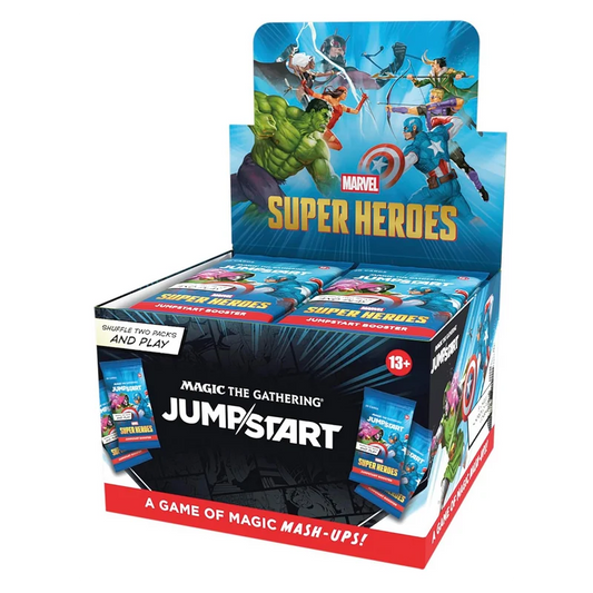 Jumpstart Booster Display (24 sobres) Marvel Super Heroes Inglés - Magic The Gathering